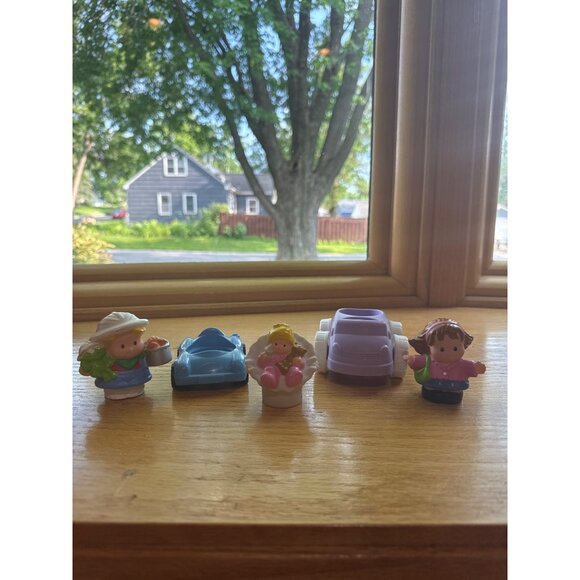 Fisher Price Little People Car Vehicle Action Figure Toys Baby Mom Eddie Toys - Picture 3 of 4